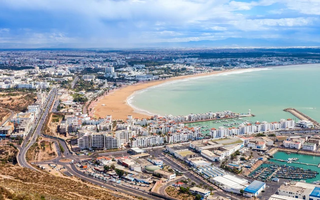 Modern residential development in Agadir