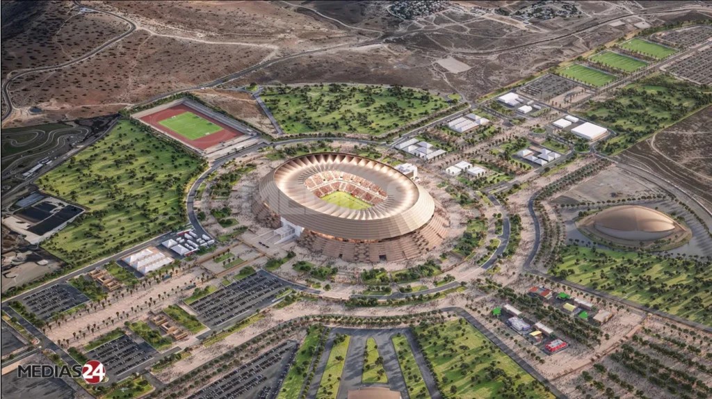 Grand Urban Park around the Stadium
