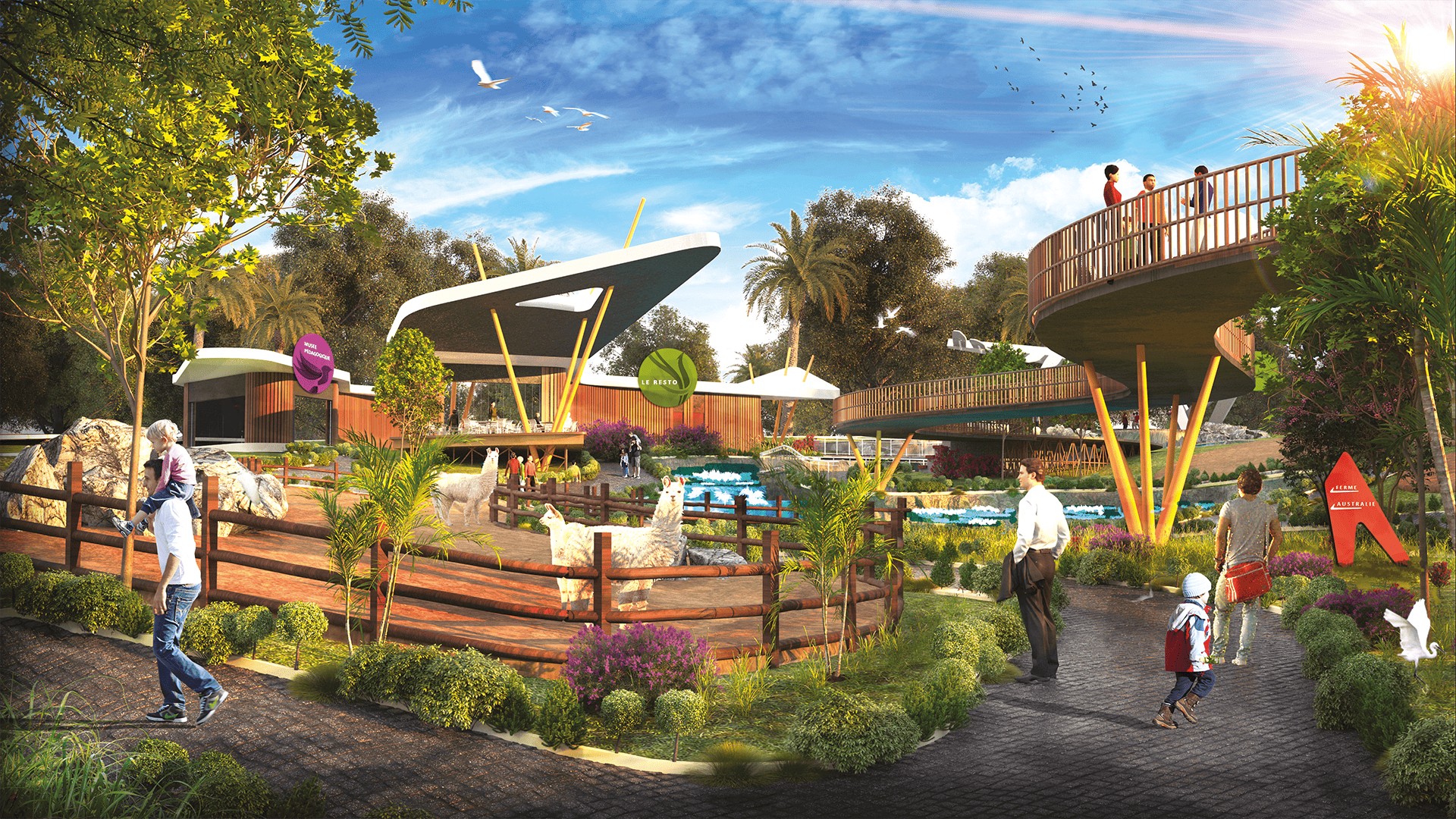 Vallée des Oiseaux redevelopment