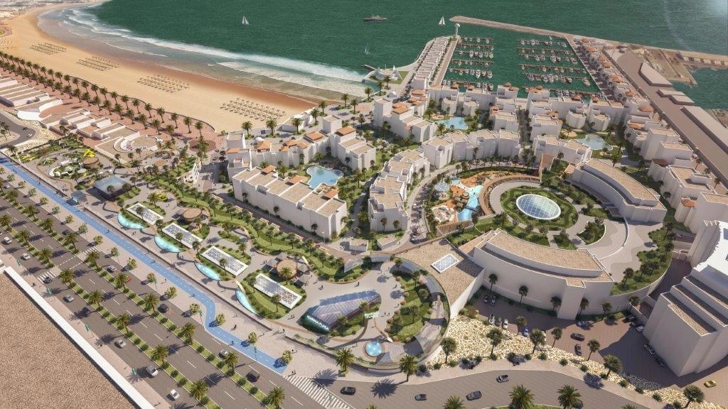 Agadir new urban centres planning map